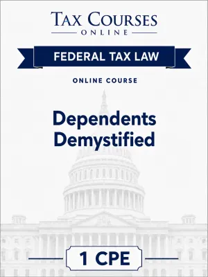 Dependents Demystified course cover