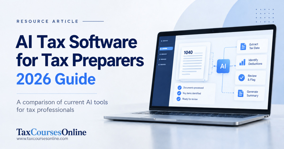 AI Tax Software for Tax Preparers 2026 Guide